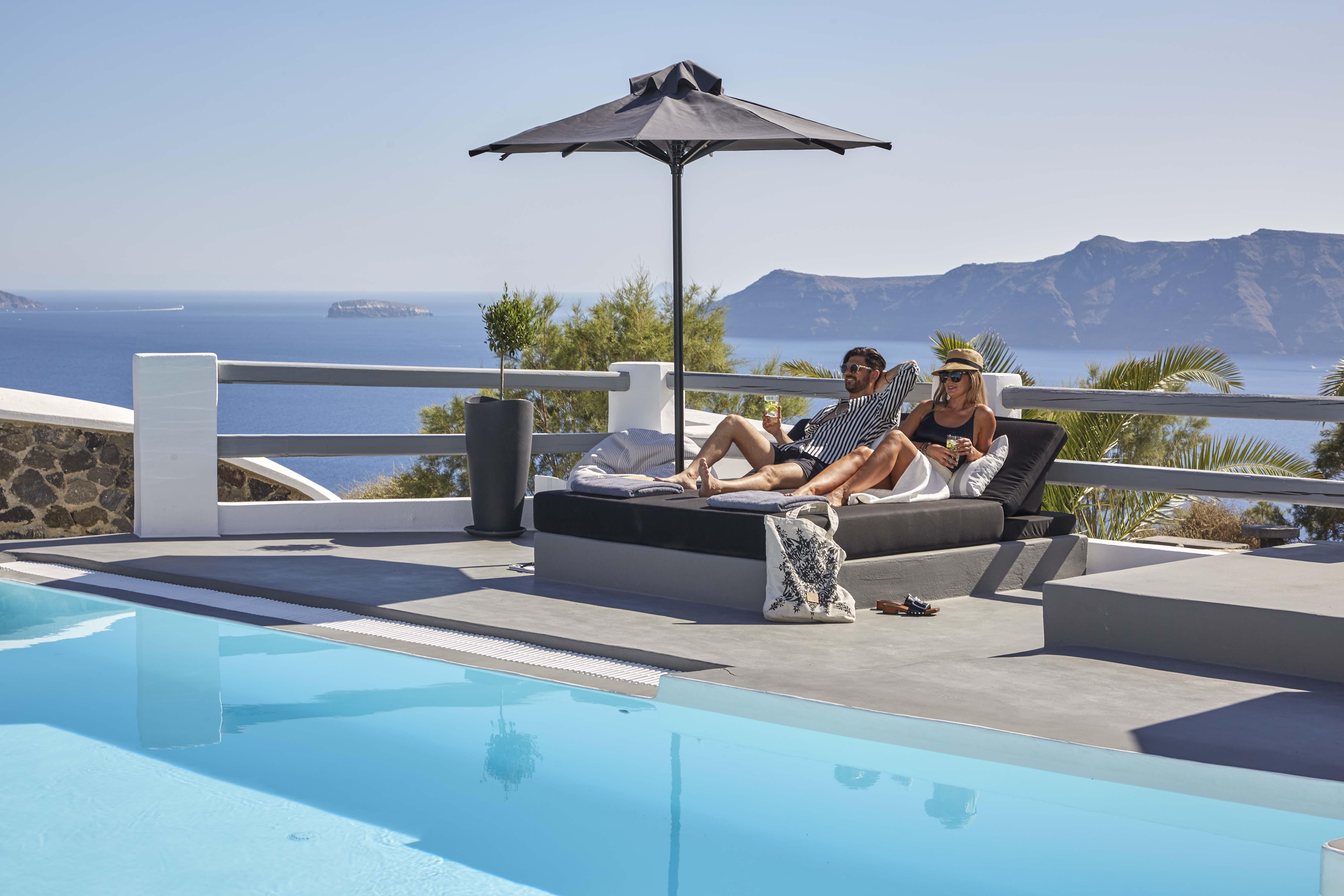 Mr And Mrs White Oia - Santorini Otel Dış mekan fotoğraf